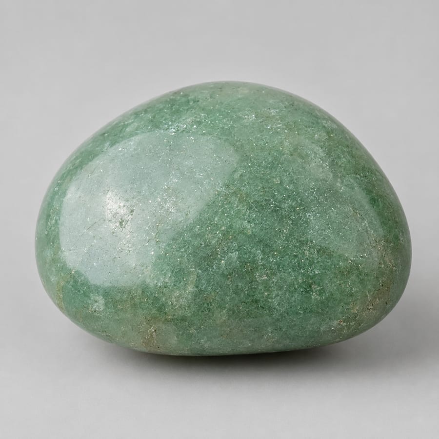 Aventurine verte - Variante polie