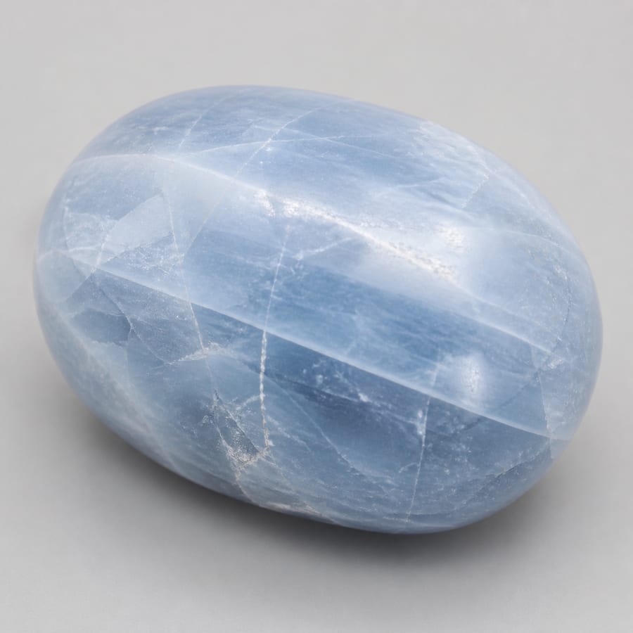 Calcite bleue - Variante polie