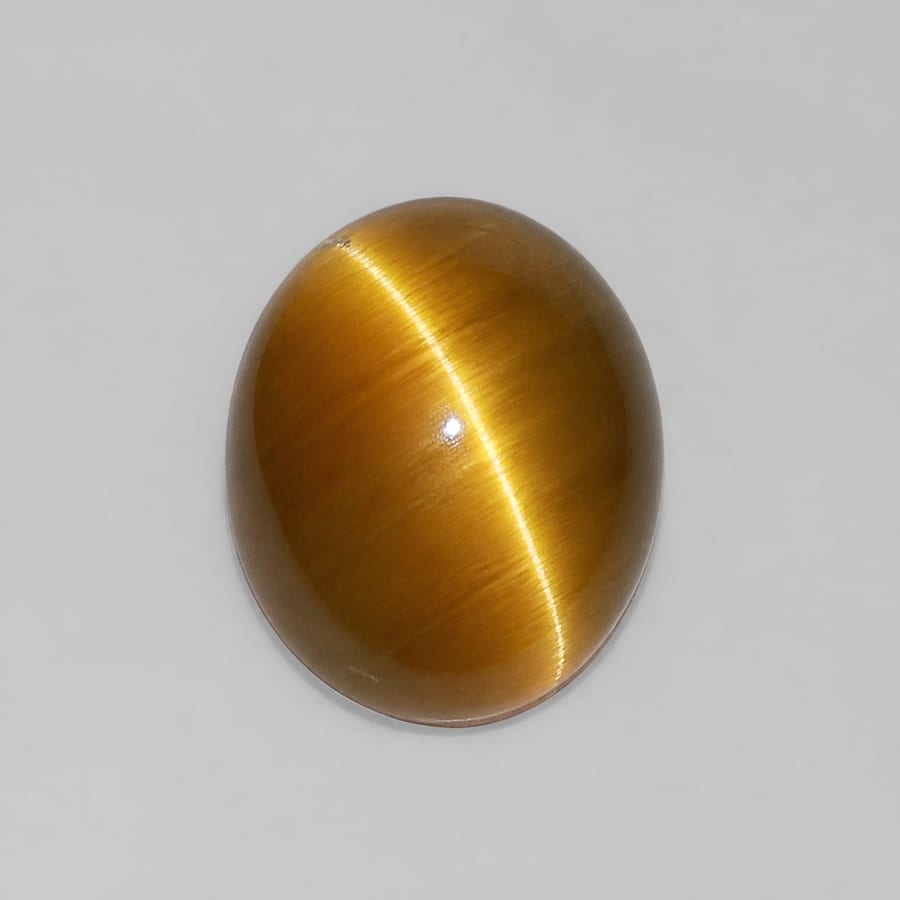 Chrysobéryl œil-de-chat - Variante polie