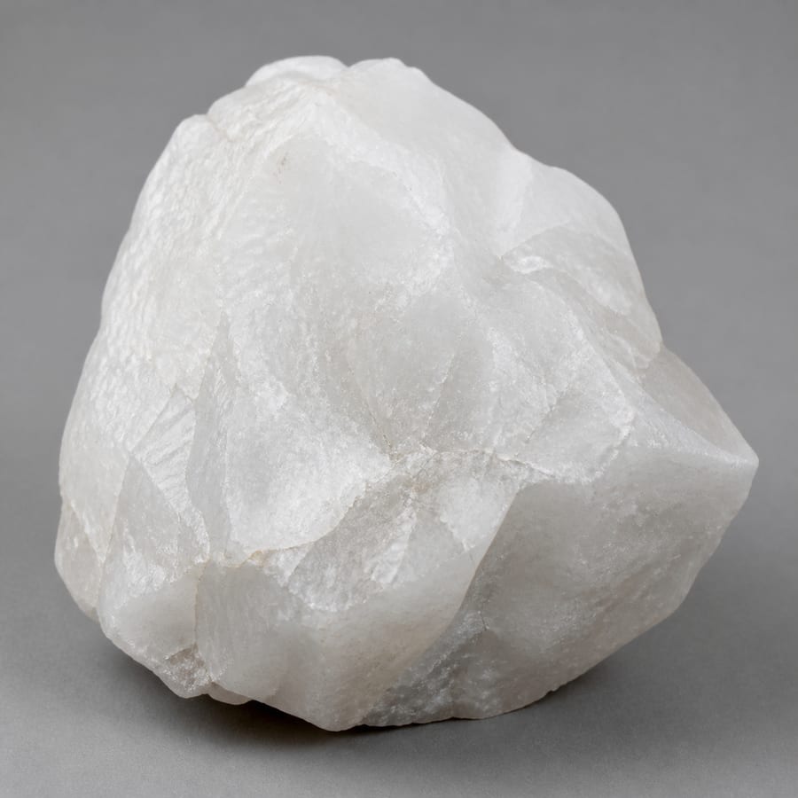 Galet de quartz laiteux - Pierre brute