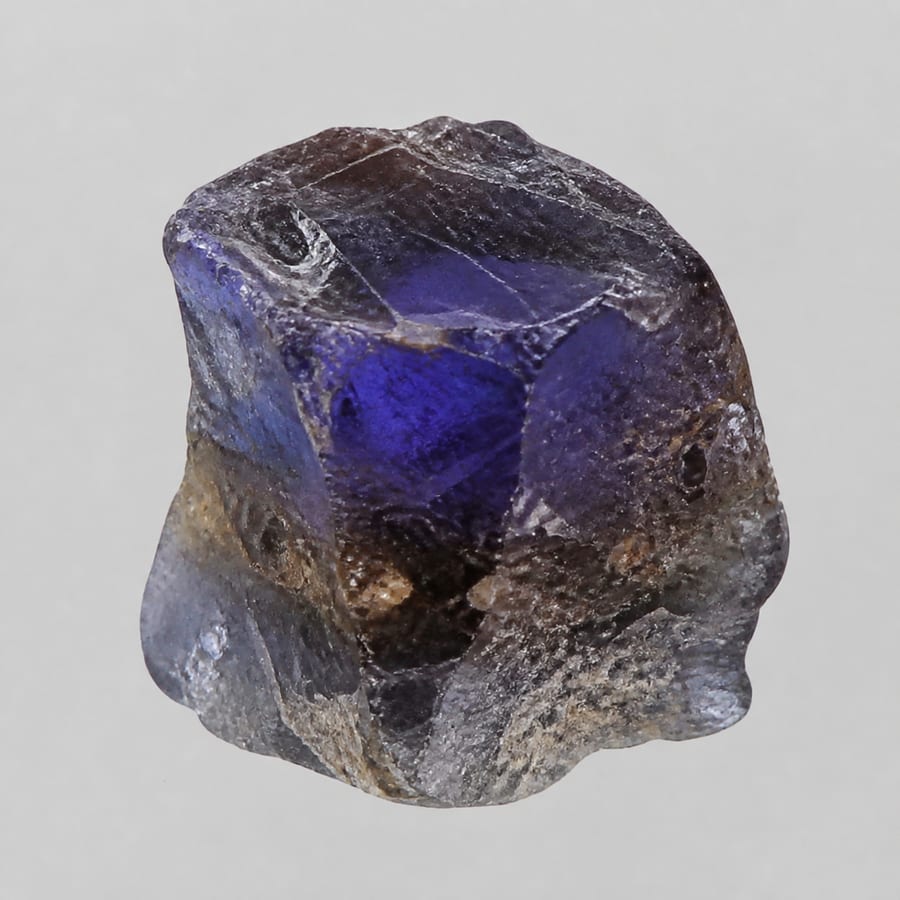 Iolite / cordiérite - Pierre brute