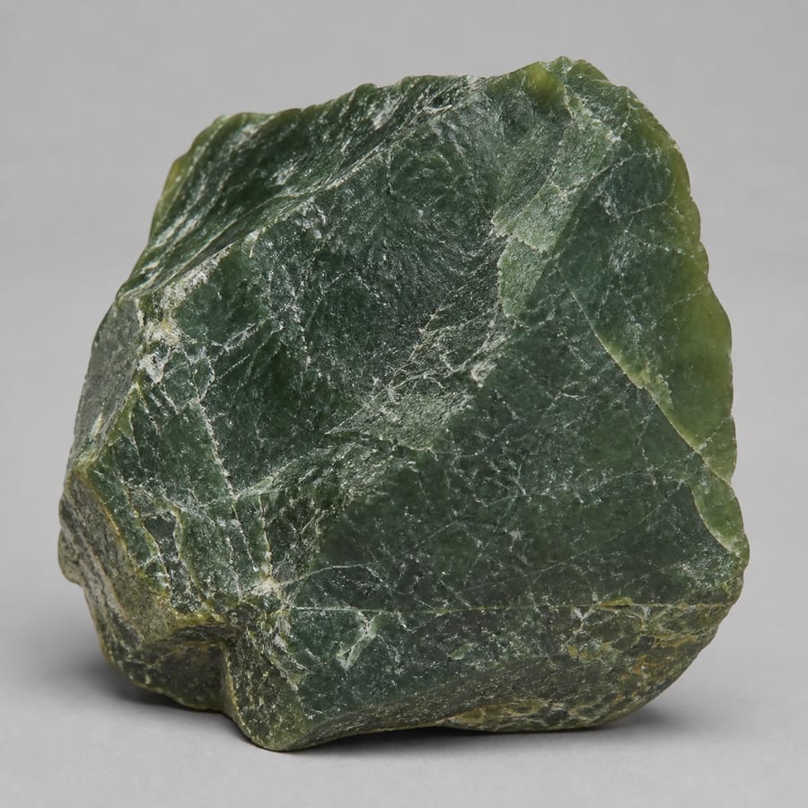 Jade néphrite - Pierre brute