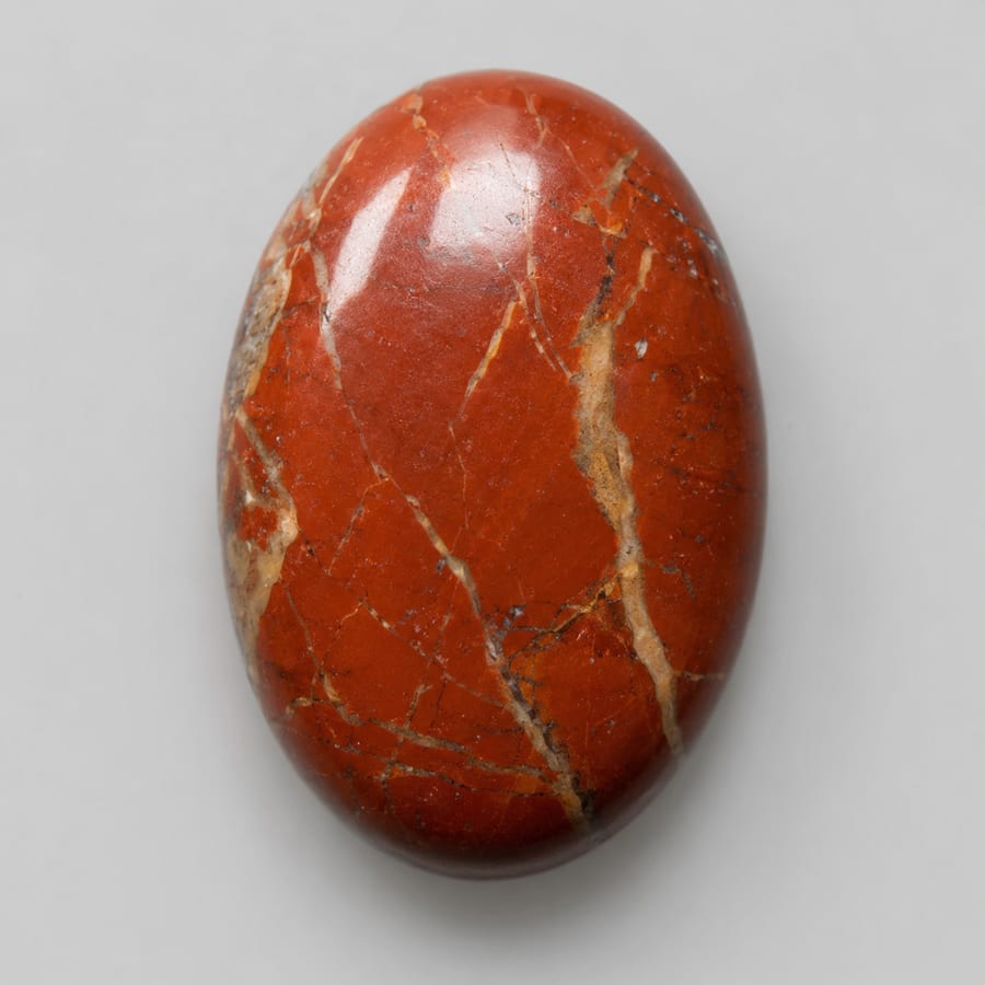 Jaspe rouge - Variante polie