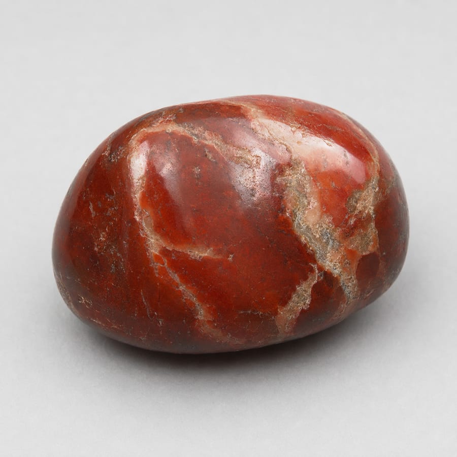 Jaspe rouge - Variante polie