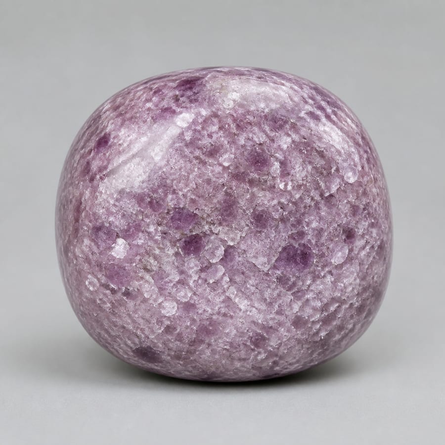 Lépidolite - Pierre polie