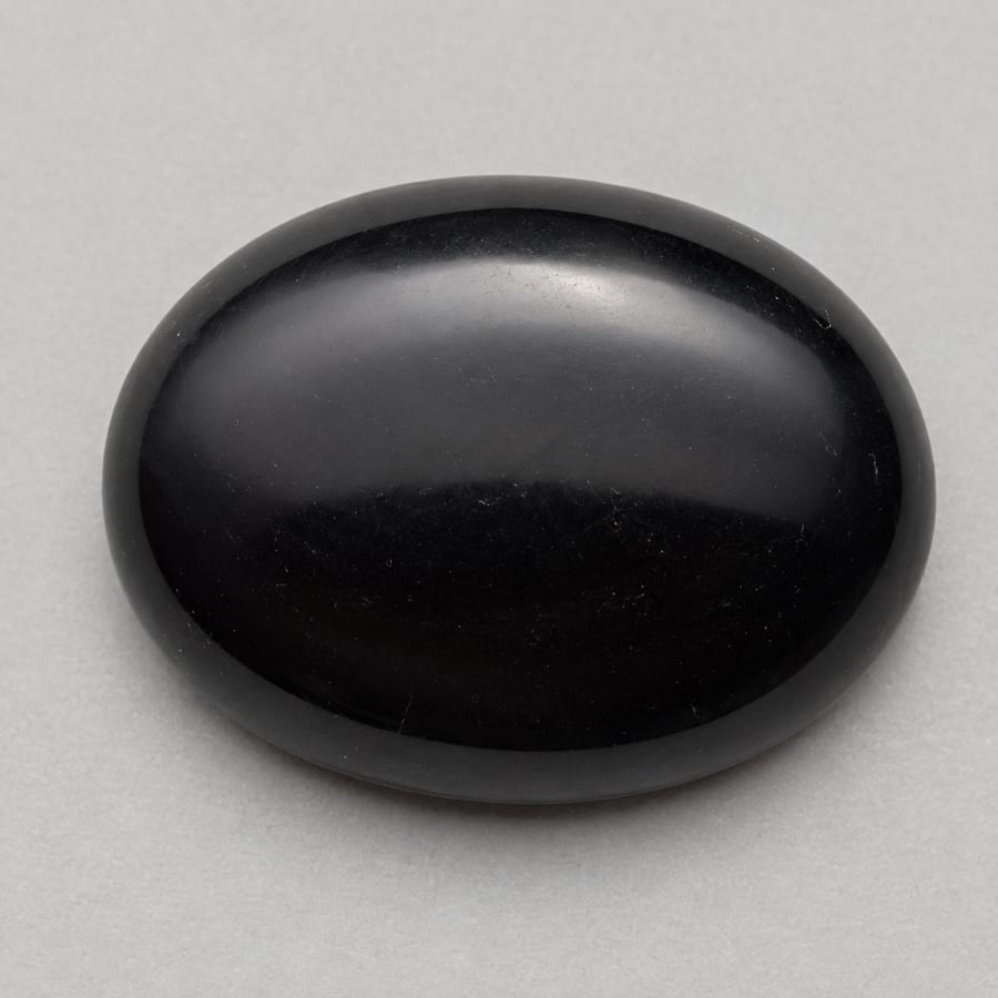 Obsidienne noire - Variante polie
