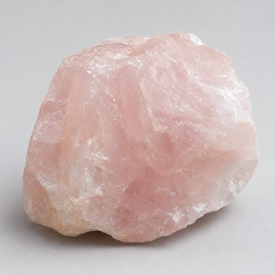 Quartz rose - Pierre brute