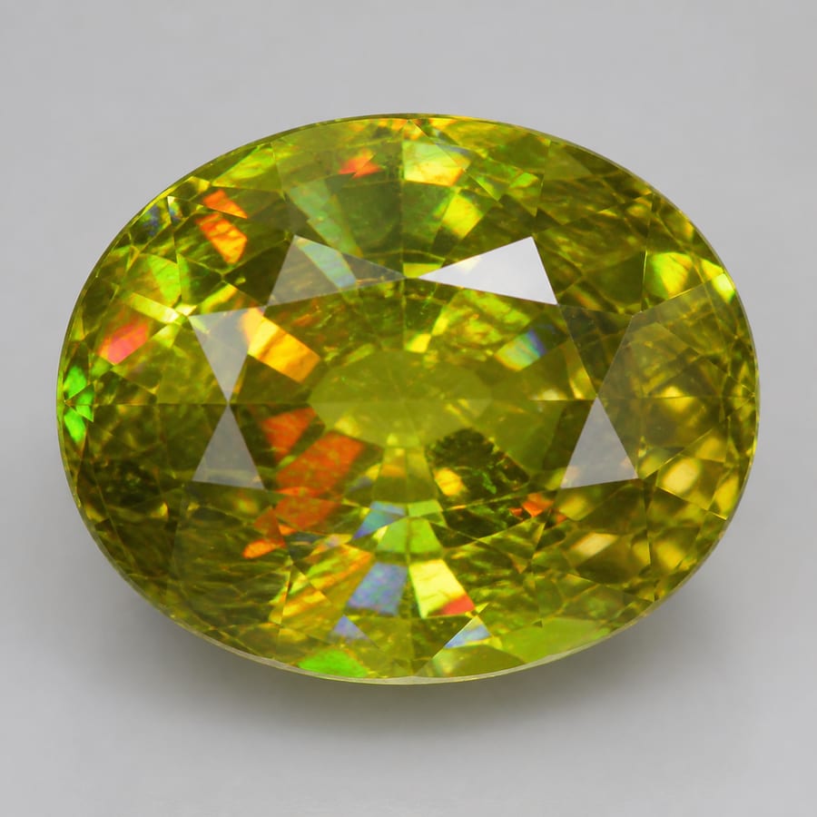 Sphène / titanite - Pierre polie