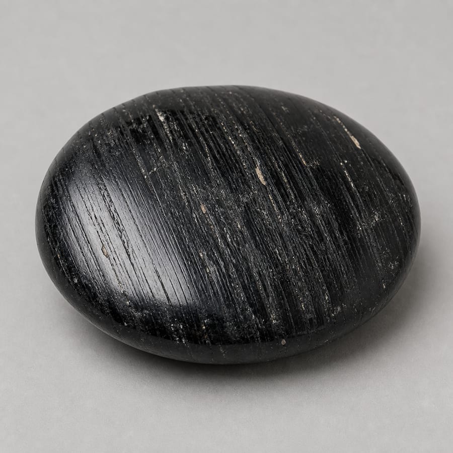 Tourmaline noire - Variante polie