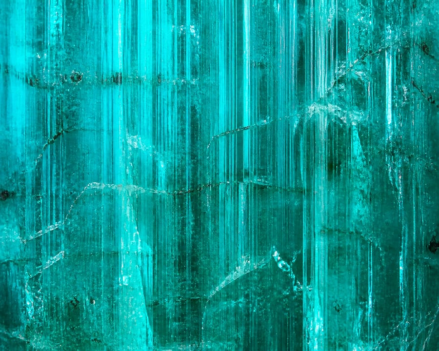 Tourmaline Paraíba - Variante polie