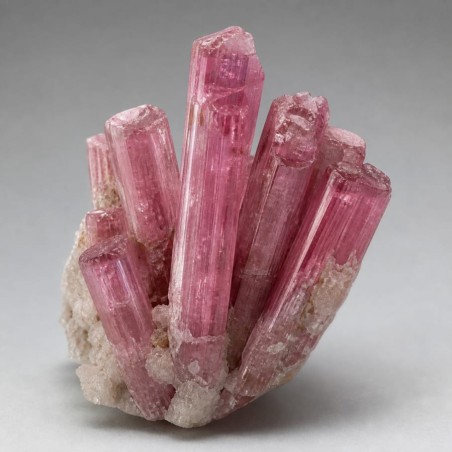 Tourmaline rose / rubellite - Pierre brute