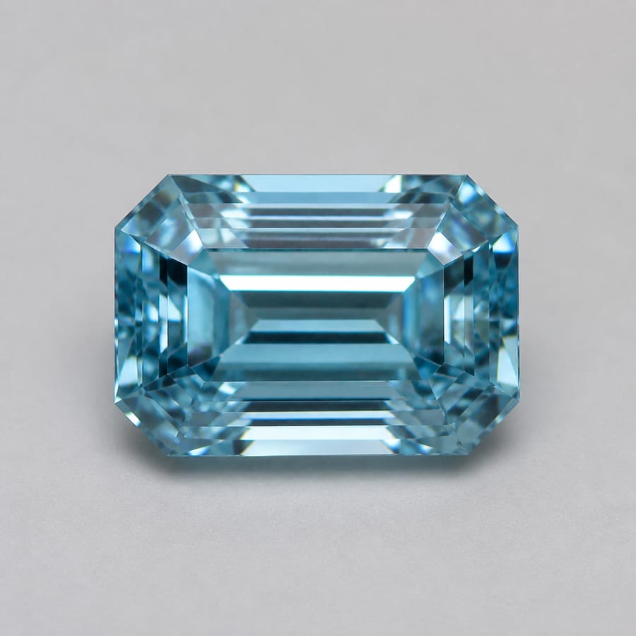 Zircon naturel - Variante polie